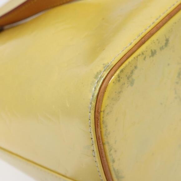 LOUIS VUITTON Monogram Vernis Houston Hand Bag Gris M91053 - Picture 9 of 16